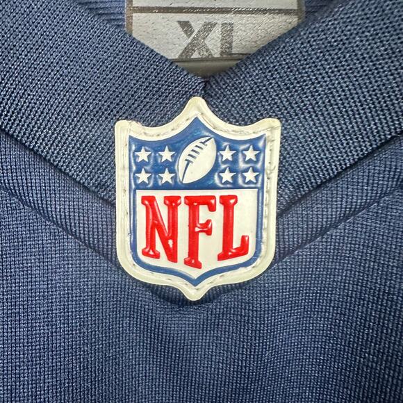 Nike NFL On Field Mens Seattle Seahawks #3 Russell Wilson Blue Home Jersey XL - Picture 10 of 13